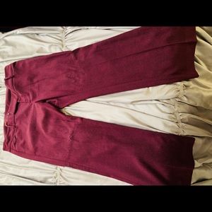 Wide leg pants